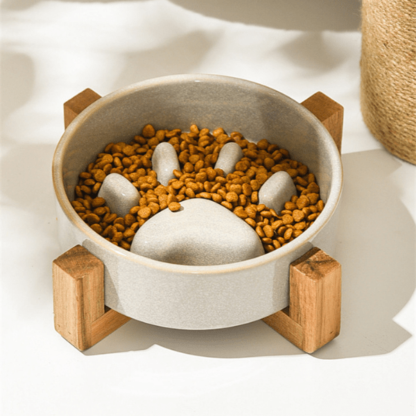 Gamelle anti glouton | ZenCroquette™ - Amour de Chat