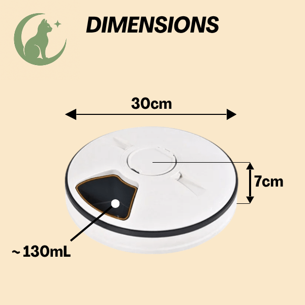 Gamelle automatique chat | Feeder 600 Cat™ - Amour de Chat