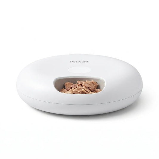 Gamelle chat automatique connectée 6 repas frais programmables à distance idéale absence