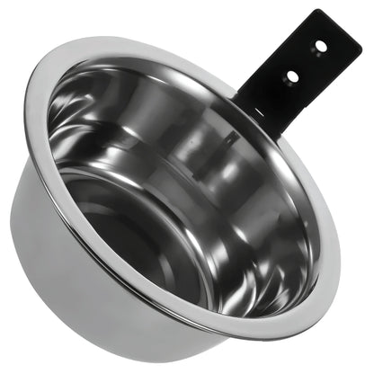 Gamelle chat en hauteur murale avec bol inox profond pour repas quotidien