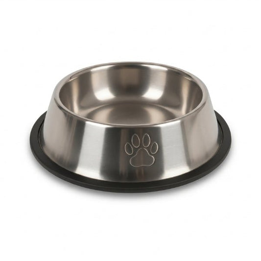 Gamelle chat inox anti dérapante hygiénique et durable en plusieurs tailles