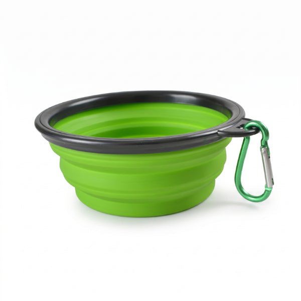 Gamelle chat pliable en silicone pratique pour voyager et transporter le chat pour son alimentation