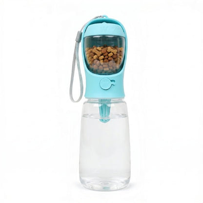Gamelle chat portable pour distribuer eau et croquettes en voyage pendant les déplacements