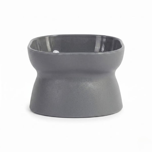 Gamelle chat surélevée réversible double bol en un accessoire pratique et optimisé