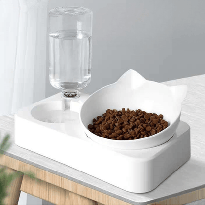 Gamelle pour chat | Croc-Water™ - Amour de Chat
