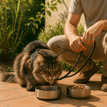 Gamelles chat | Compact FéliPack™ - Amour de Chat