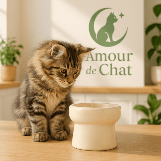 Gamelles chaton | Mini DéliCat™ - Amour de Chat