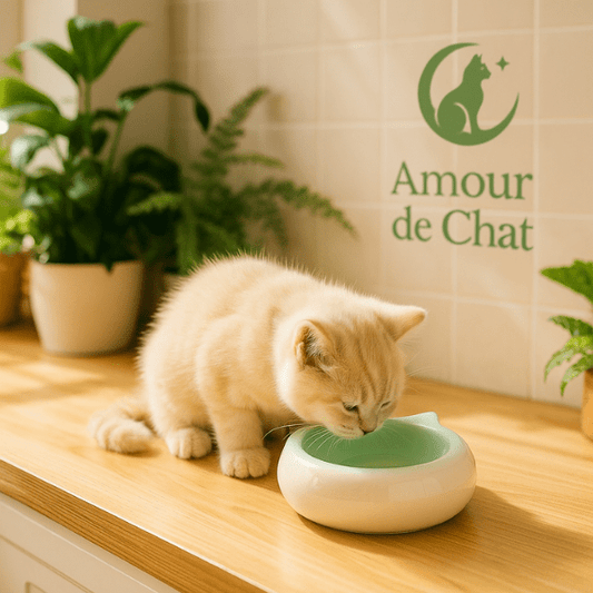 Gamelles chaton | Ramequin MiniCat™ - Amour de Chat