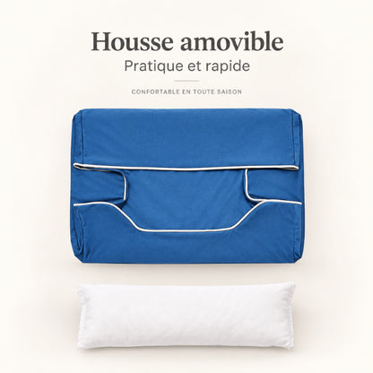Lit pour chat avec housse amovible facilitant lavage et entretien régulier