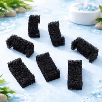 Lot de filtres pour pompe fontaine à eau chat en mousse pour remplacement régulier