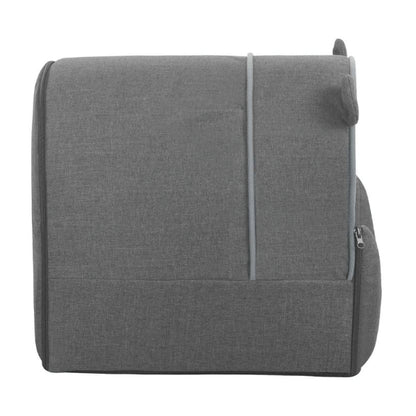 Maison pour chat interieur avec parois zippées rembourrées de mousse isolante